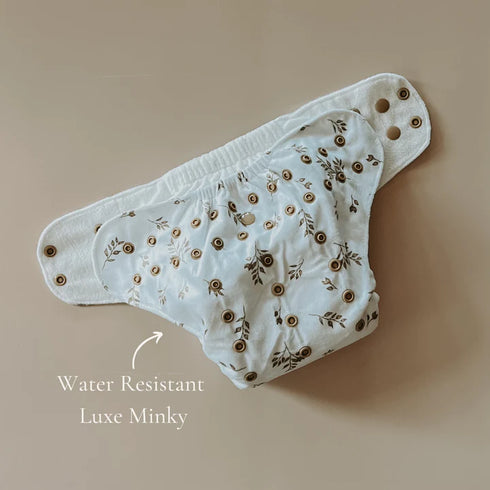Mimi & Co Mighty Minky Night Nappy + SUPERSOAKER ™️MAXI